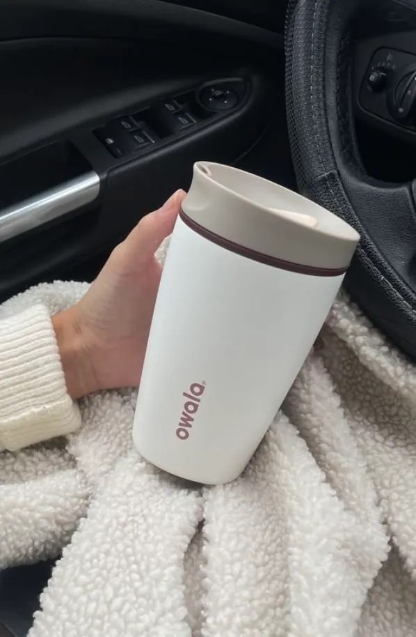〈時髦杯杯☕〉Owala® SmoothSip Slider 360ml / 12oz 不鏽鋼咖啡杯 8色