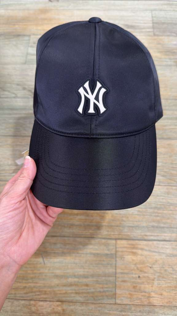ZX127 MLB 黑色NY logo cap帽