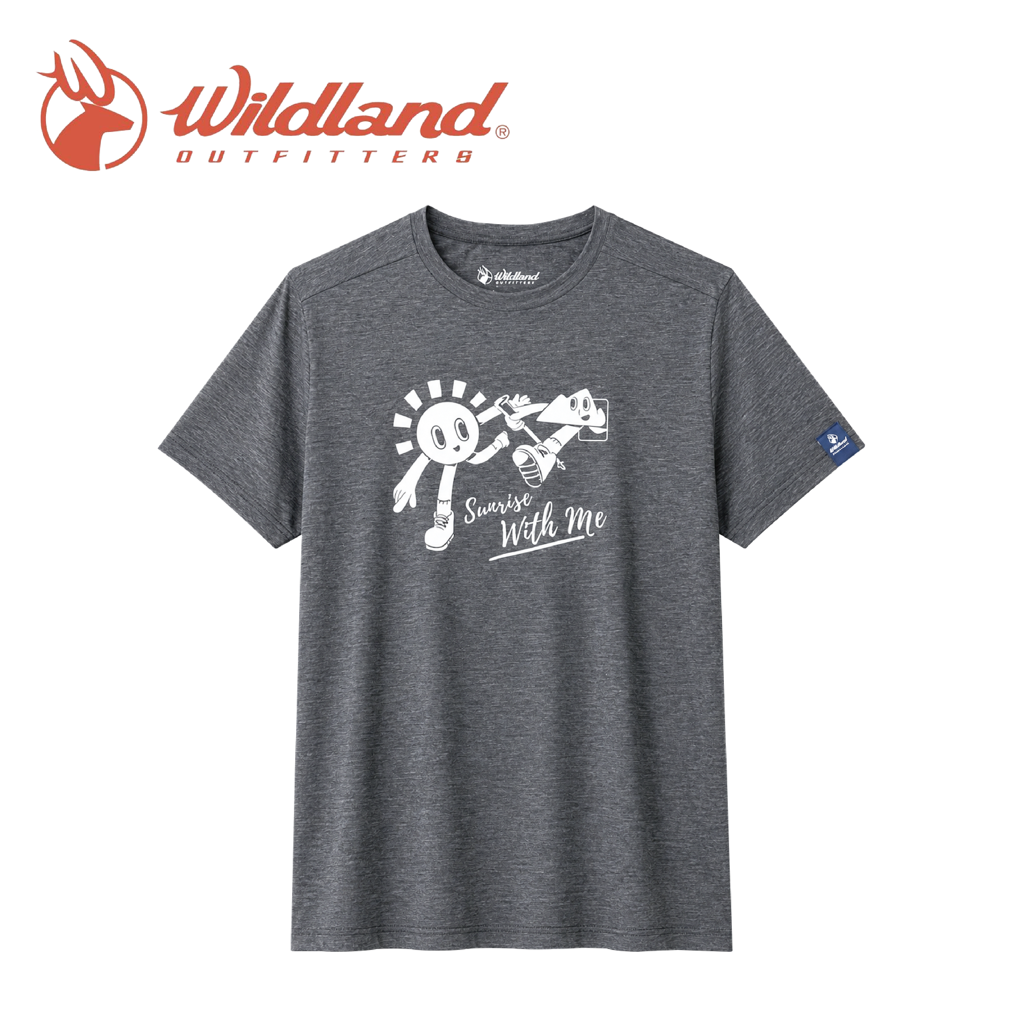 Wildland 荒野 黎是我的好朋友聯名T 中性款 10WG1628