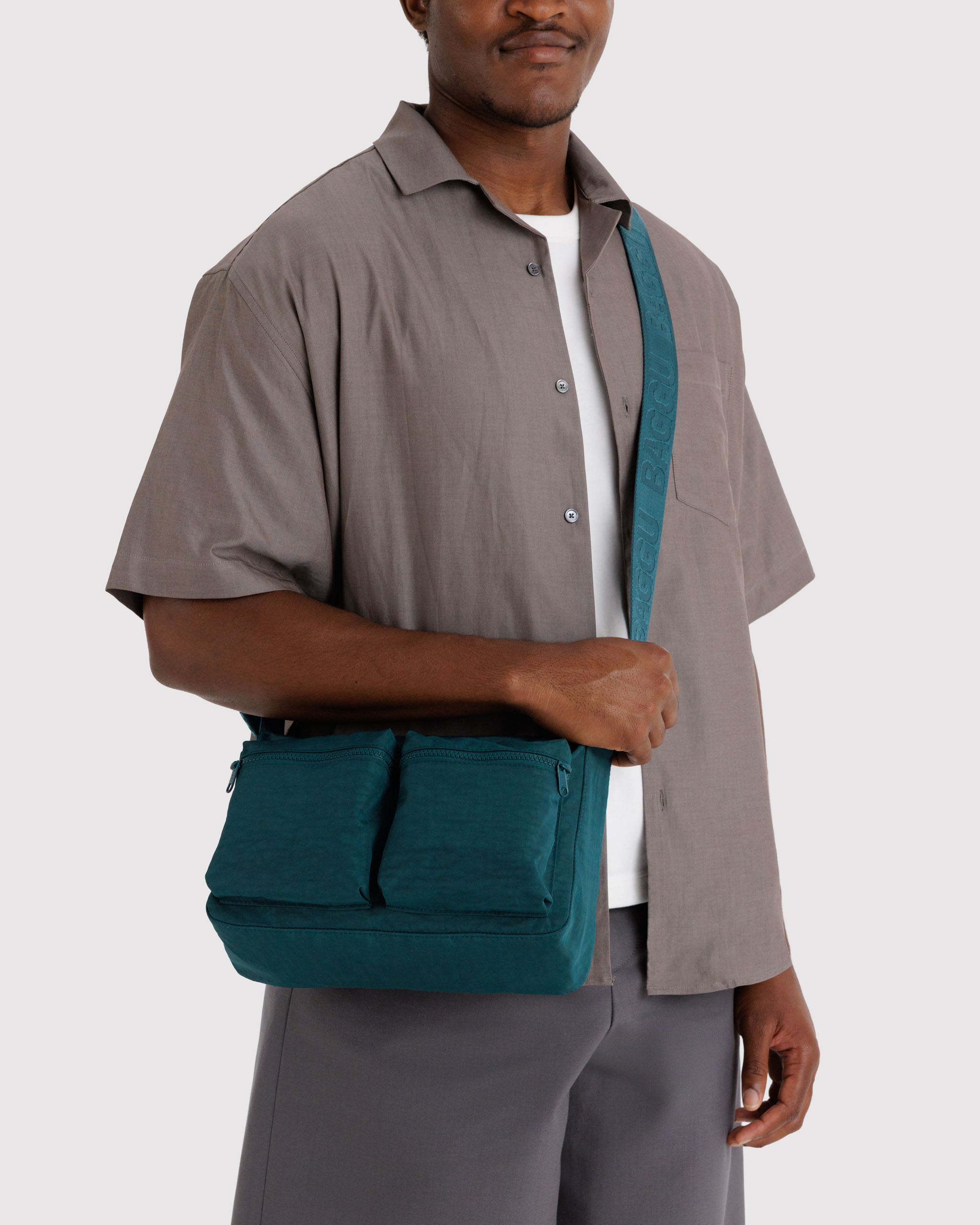 Medium Cargo Crossbody - Deep Sea | BAGGU