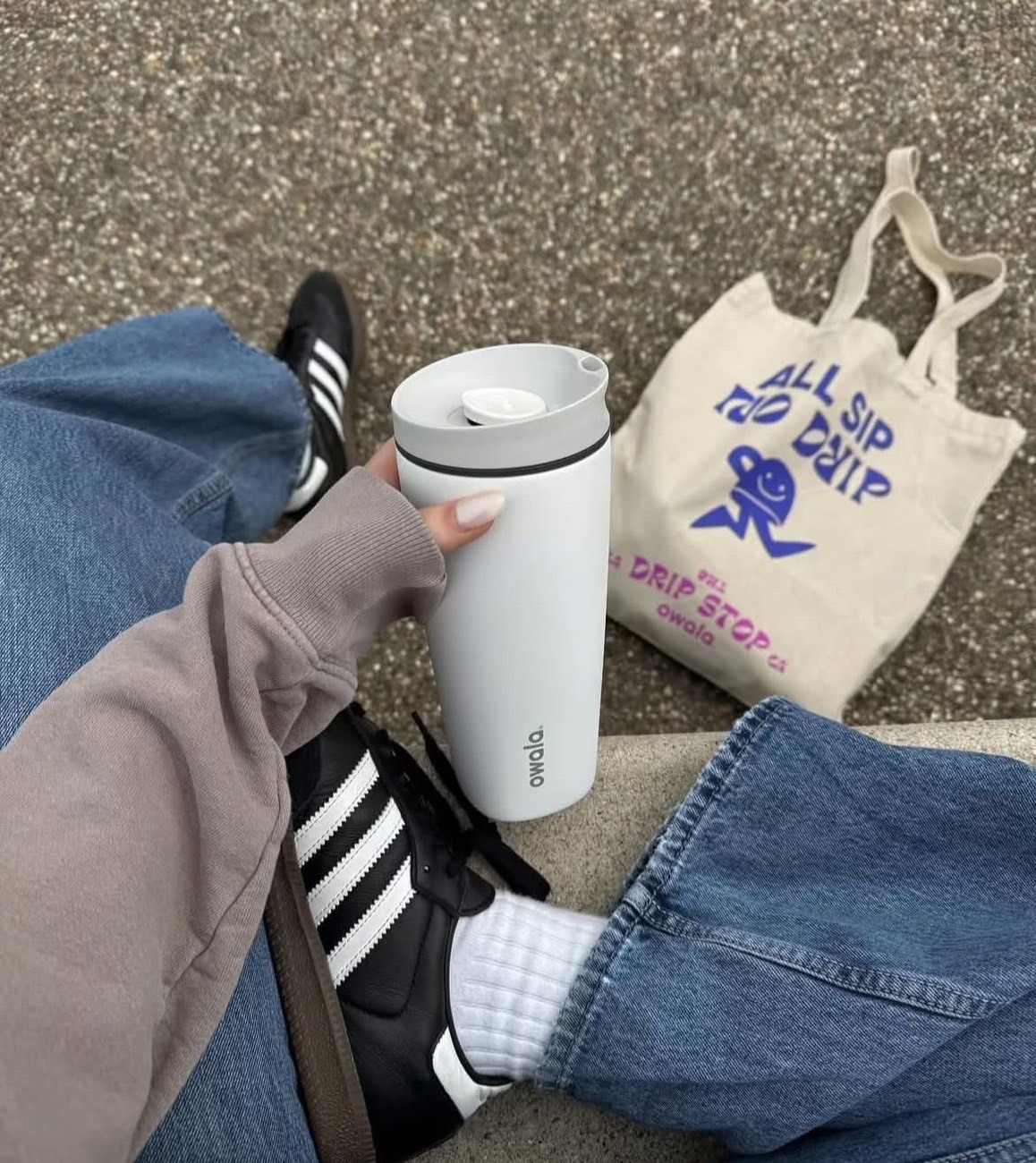 〈時髦杯杯☕〉Owala® SmoothSip Slider 600ml / 20oz 不鏽鋼咖啡杯 8色