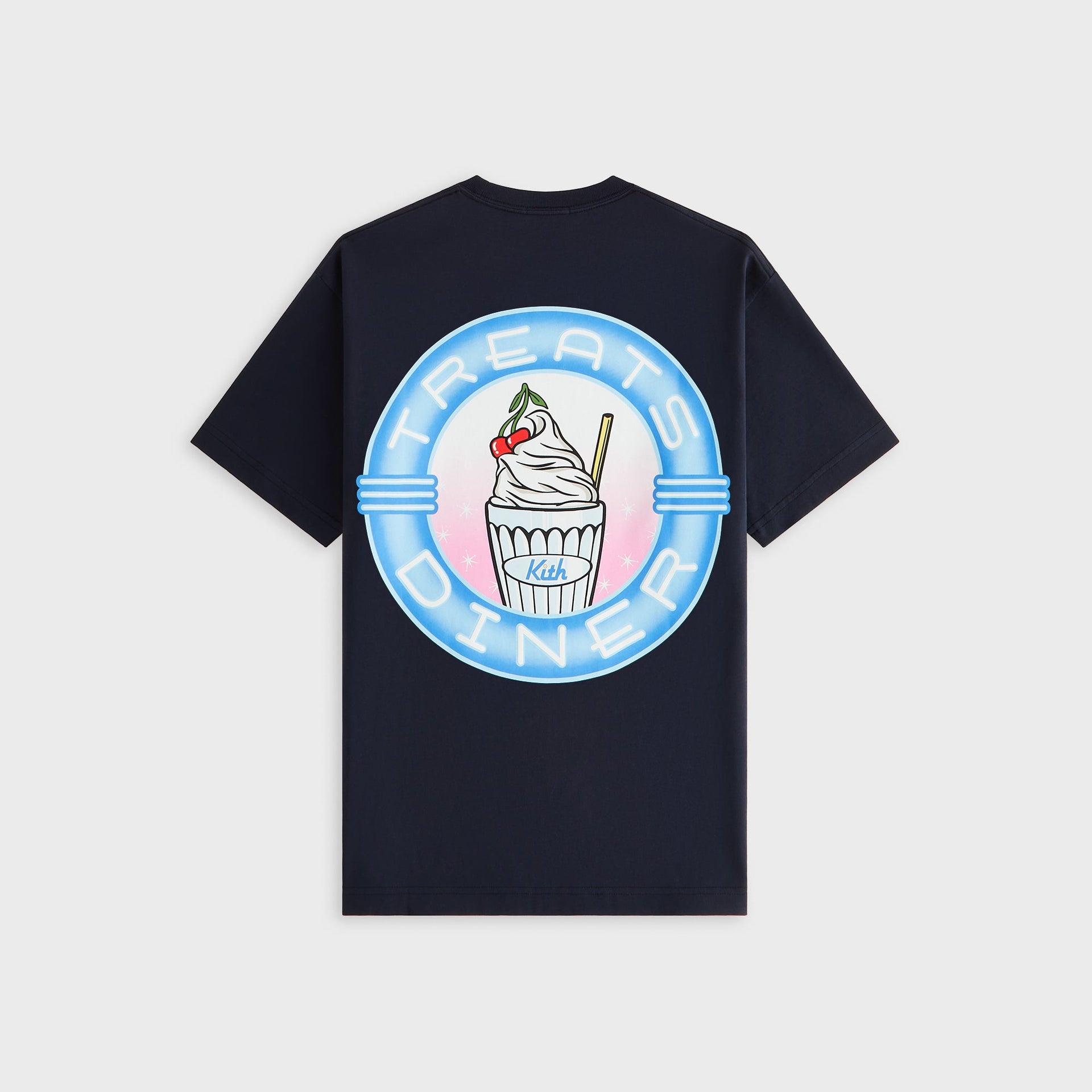2026SS Kith Treats Diner Milkshake Tee 正面字體 背面 冰淇淋 短T 現貨 KHT030258