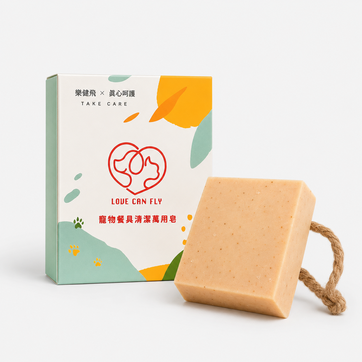 【樂健飛】寵物無毒家事天然手工皂-100g