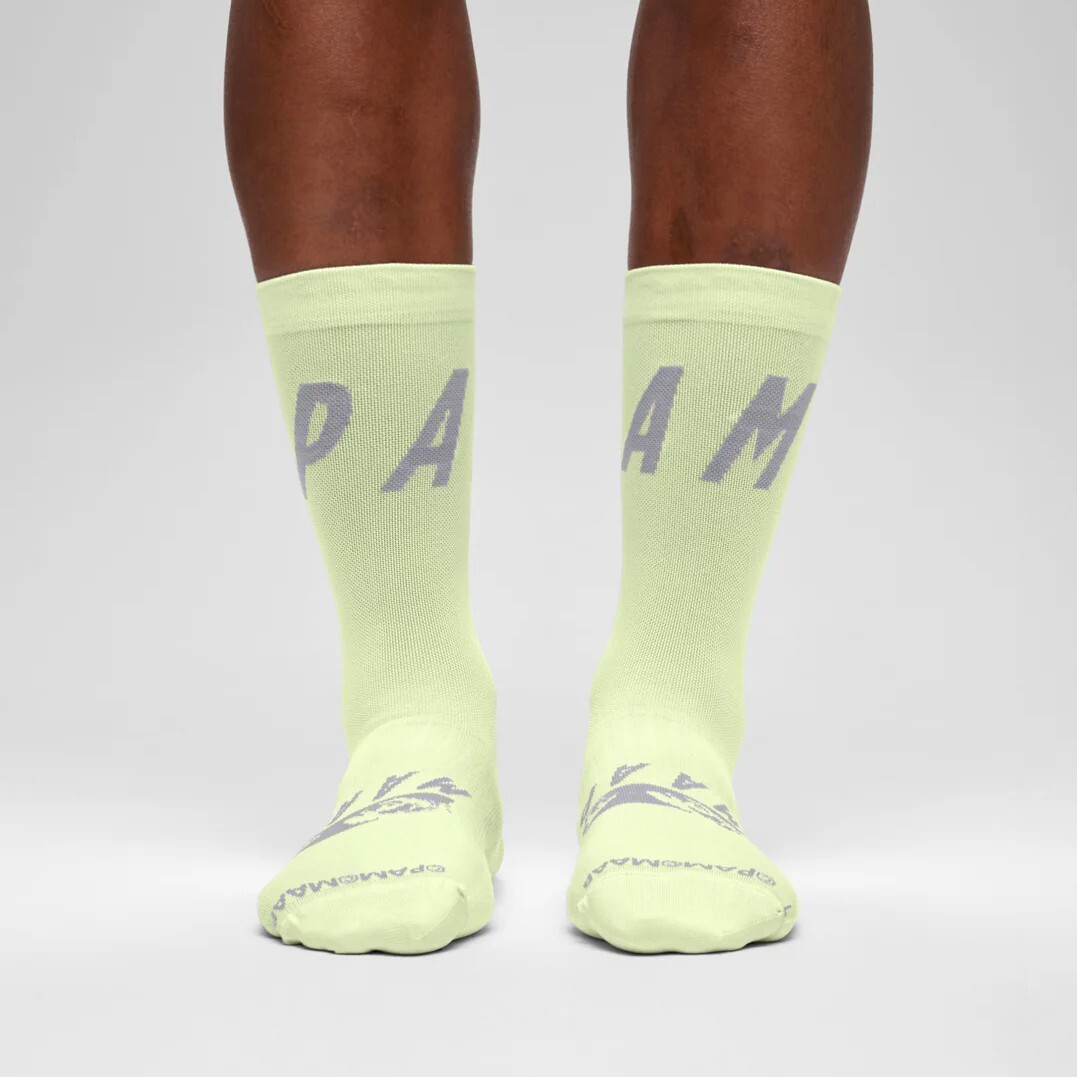 【MAAP】MAAP x P.A.M. Team Sock / Glow Lime