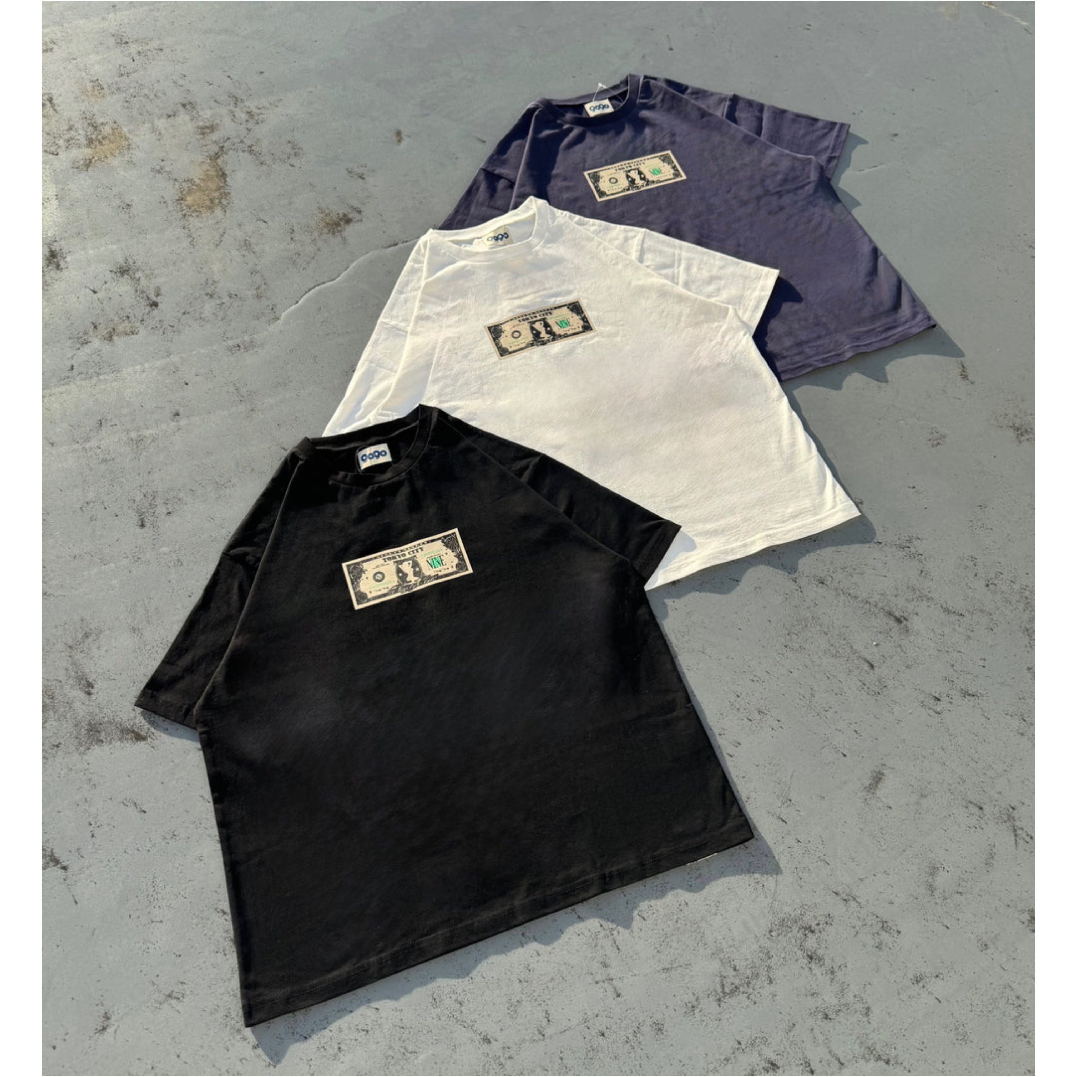 2026SS 9090 Dollar Bill Graphic Tee 美金 鈔票 辣妹 美女 短T 現貨 NN2301