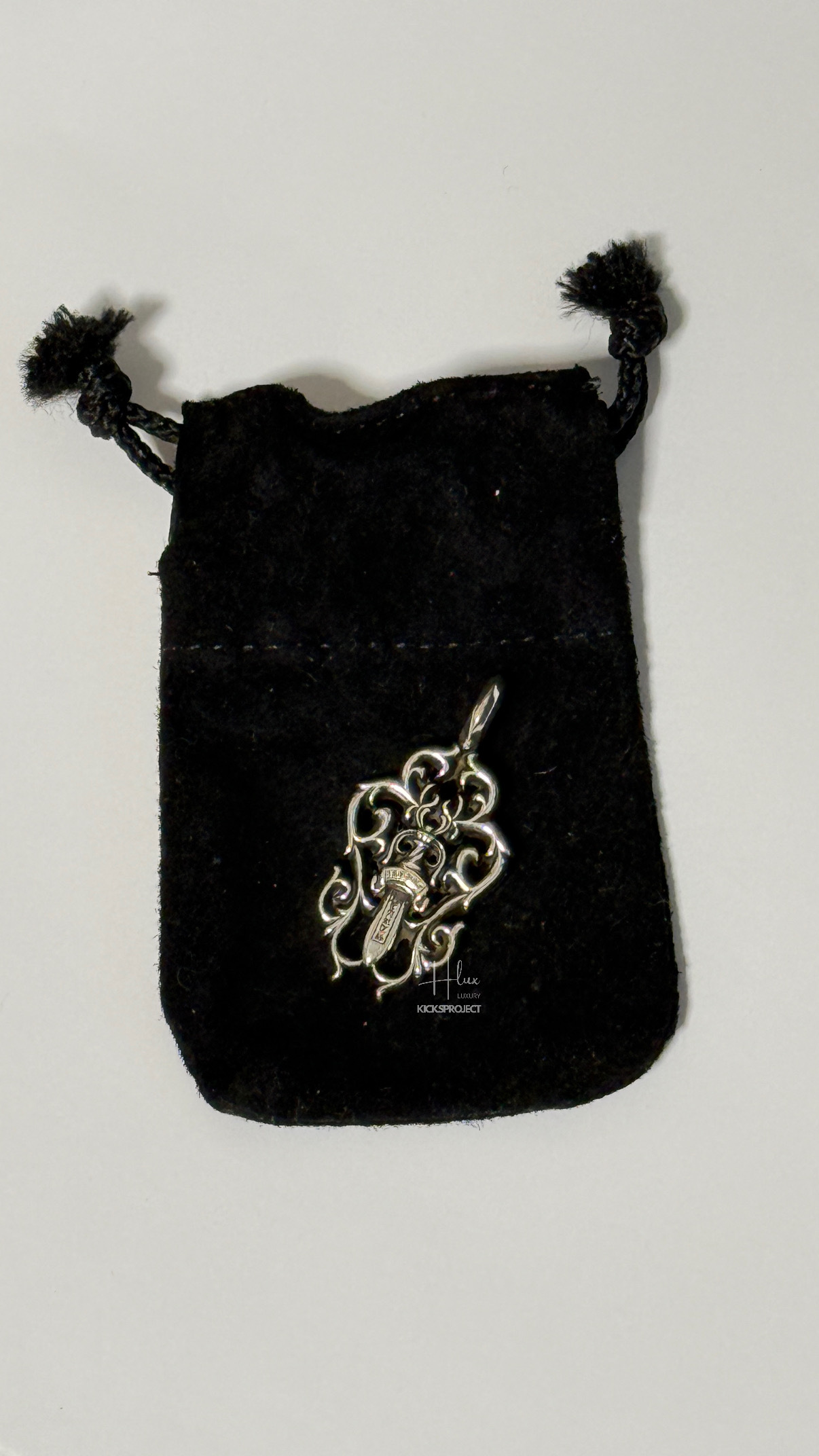 Chrome hearts vine dagger pendant