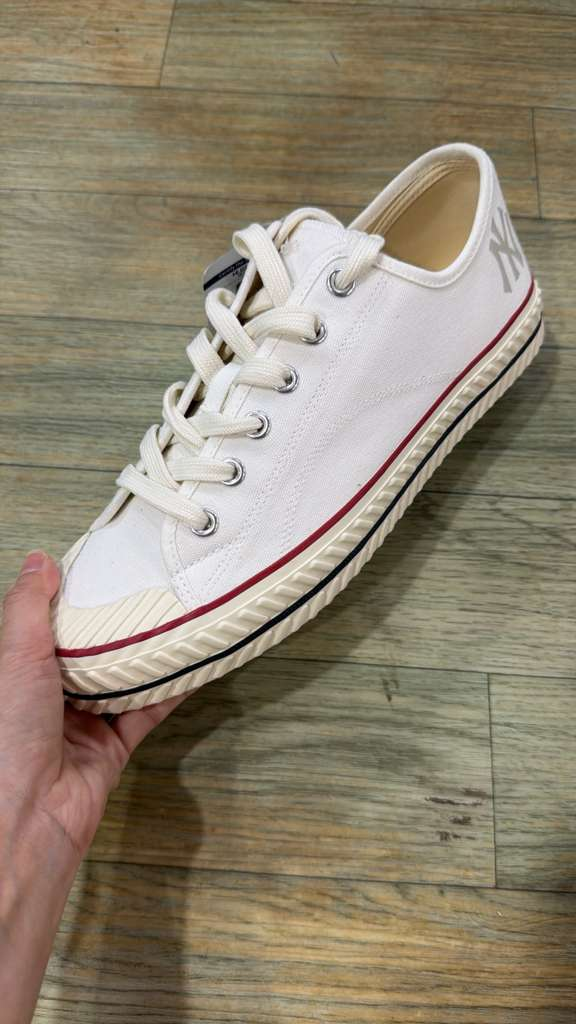 ZX258 MLB 白色NY logo平底鞋