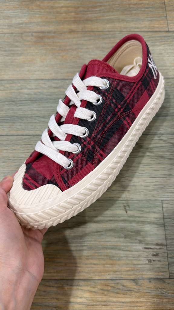 ZX167 MLB 紅黑色NY logo平底鞋 SIEZ 230
