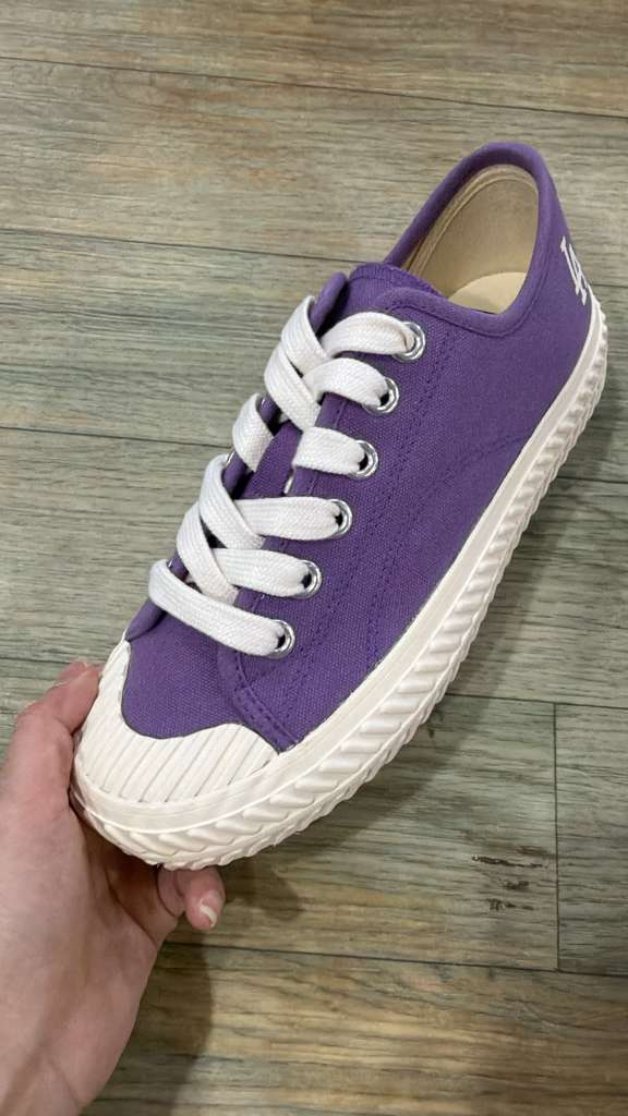ZX162 MLB 紫色LA logo 平底鞋
