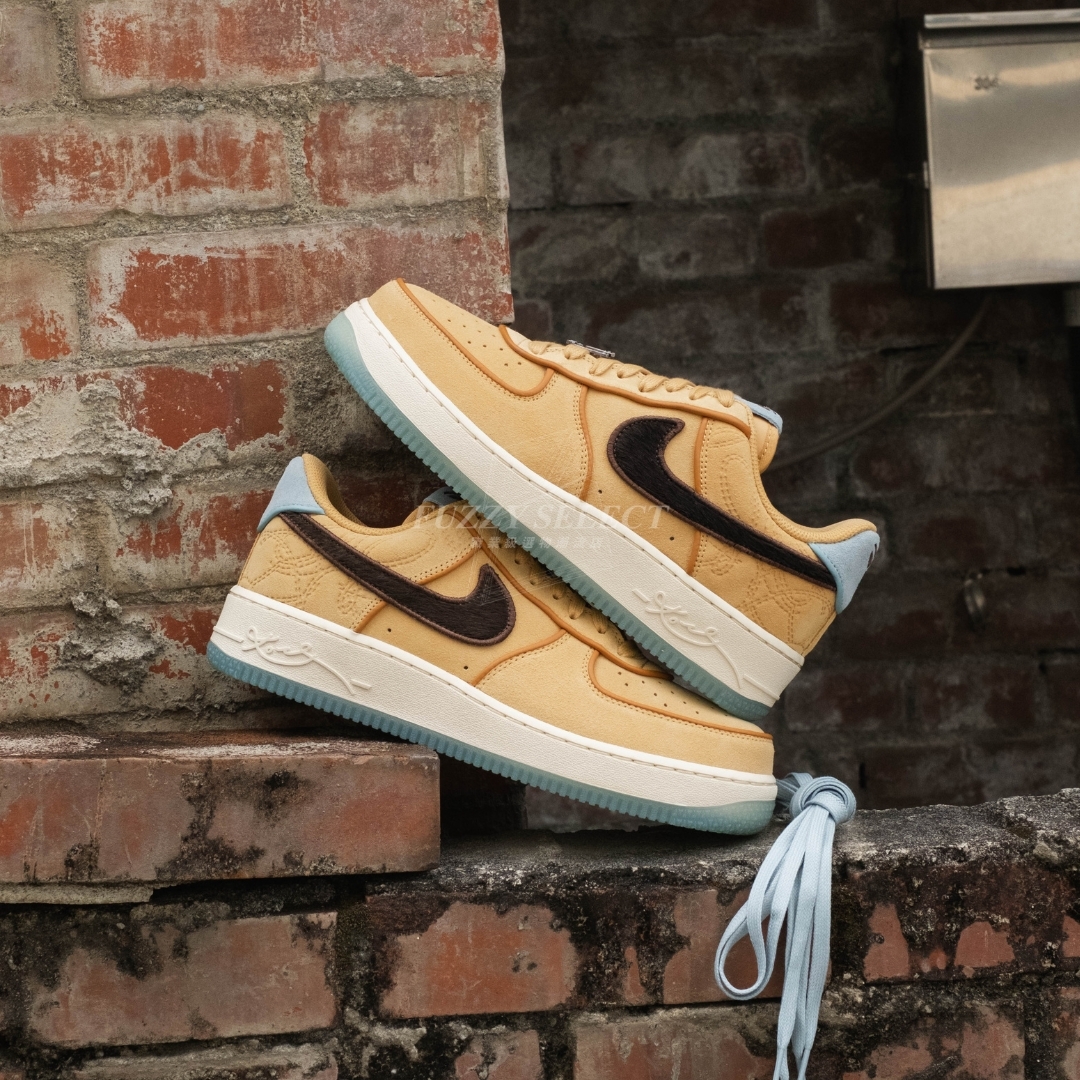 【逢甲 FUZZY】Kobe Bryant x Nike Air Force 1 "Siempre Mio" 賽馬 麻繩色 馬毛 IM0582-700