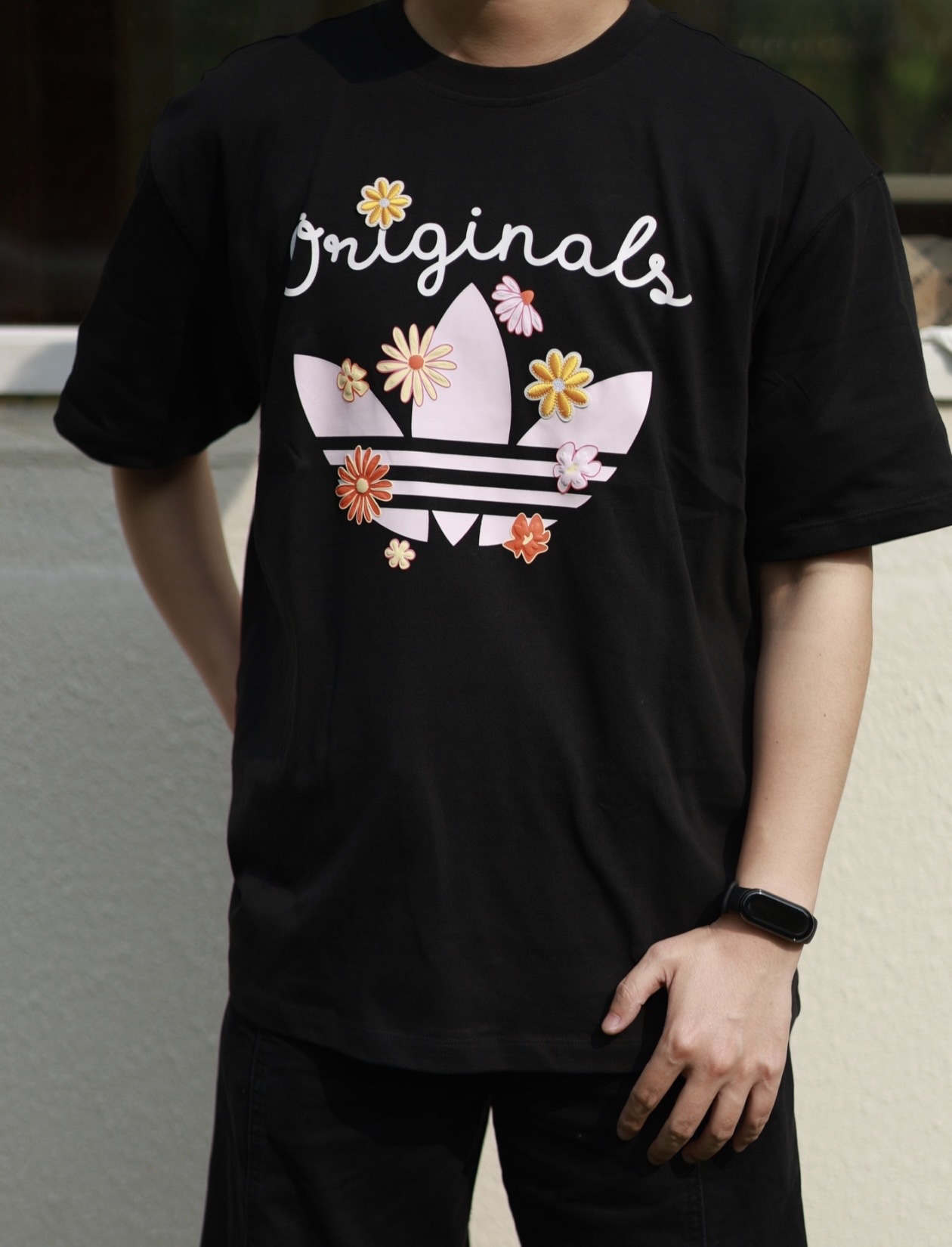 Adidas 春夏小雛菊短Tee (2colors)