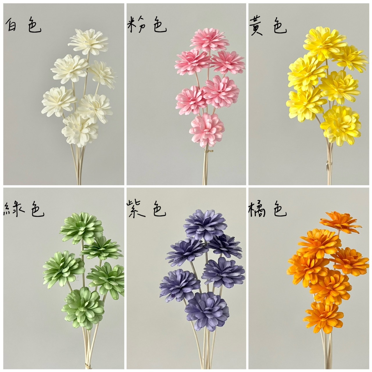 手工重瓣瓜子花