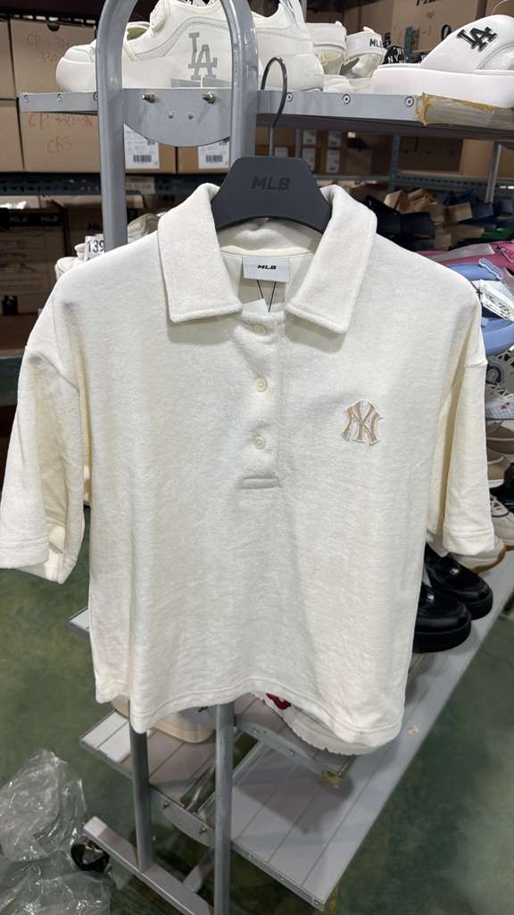 ZX271 MLB NY 刺繡 Polo 上衣
