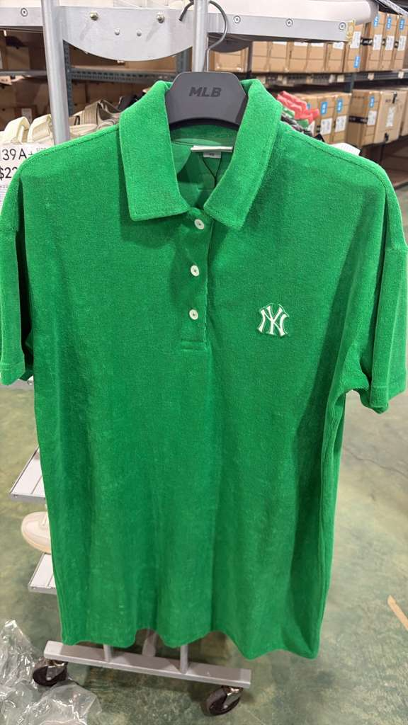 ZX273 MLB NY 綠色 Polo 上衣