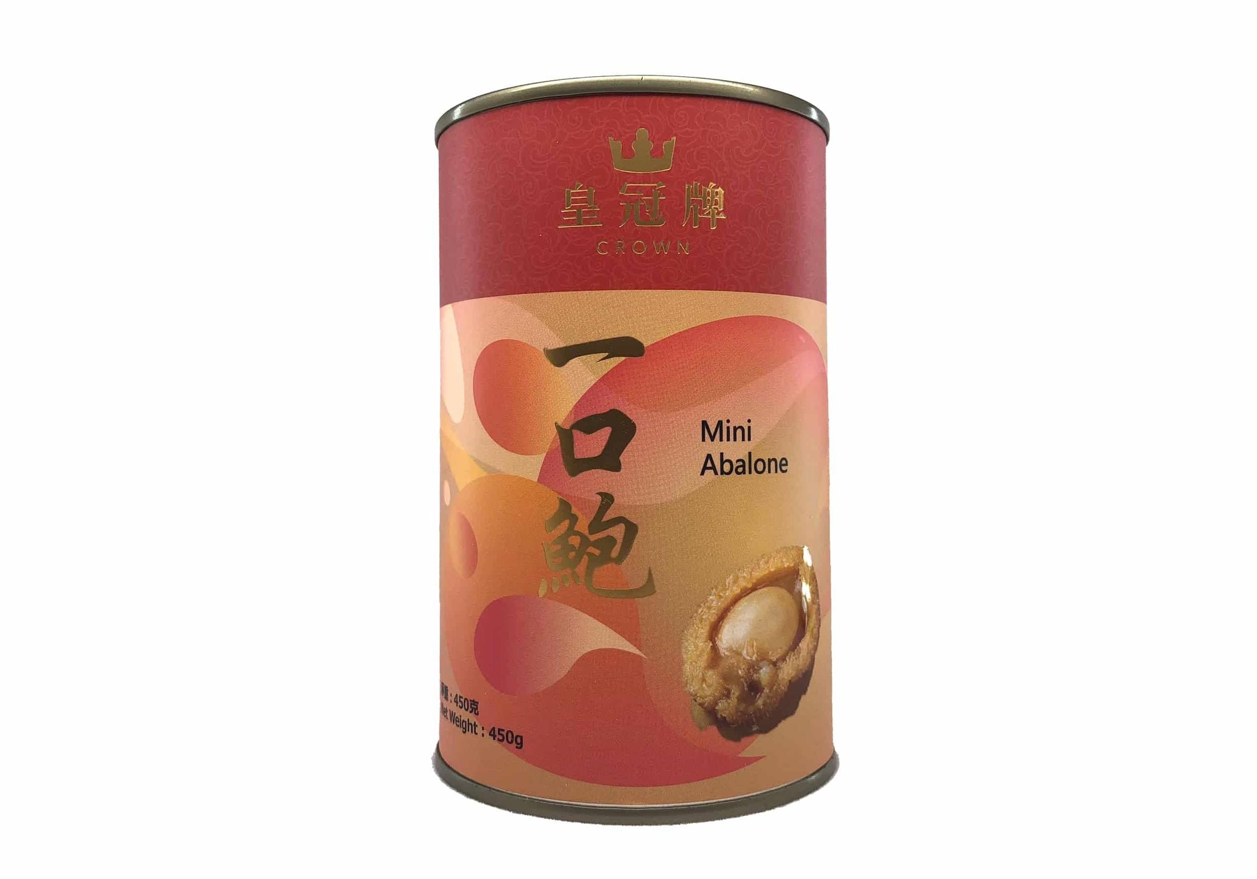 A7 皇冠牌24頭一口紅燒鮑魚