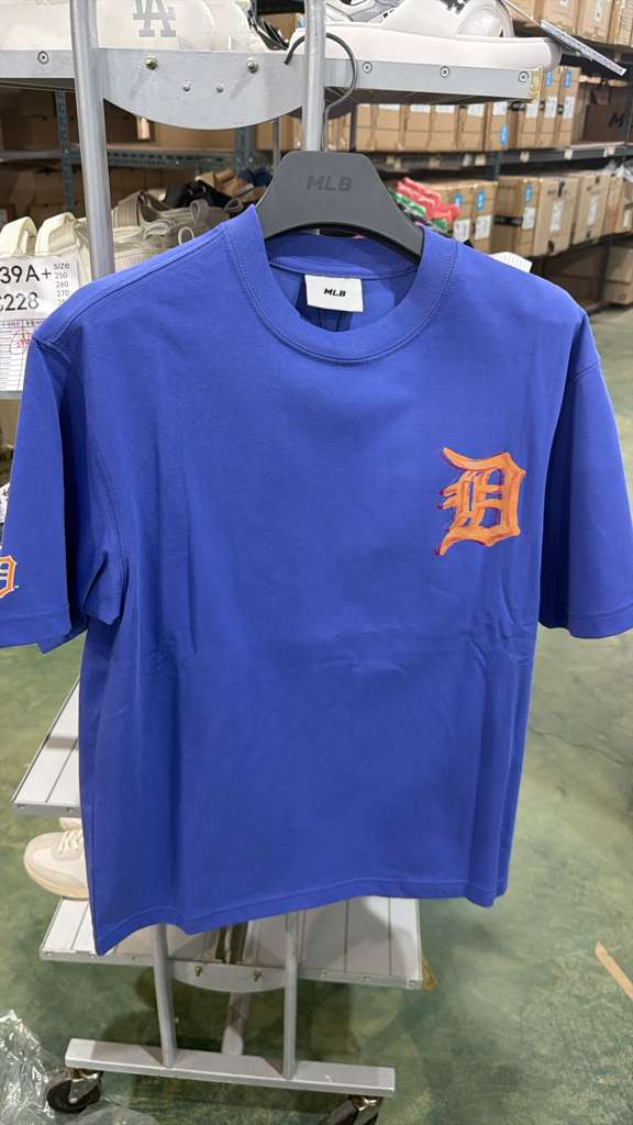 ZX284 MLB 藍色大B logo tee