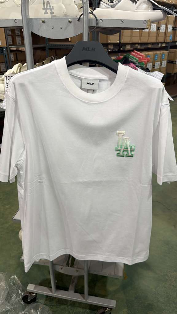 ZX285 MLB 白色漸變LA logo TEE