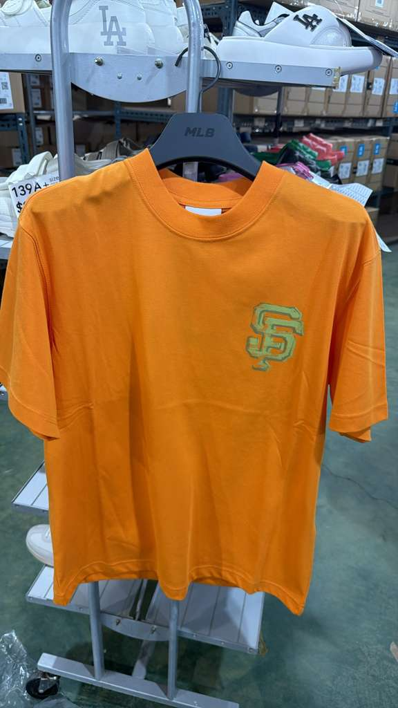 ZX287 MLB 橙色漸變SF logo TEE