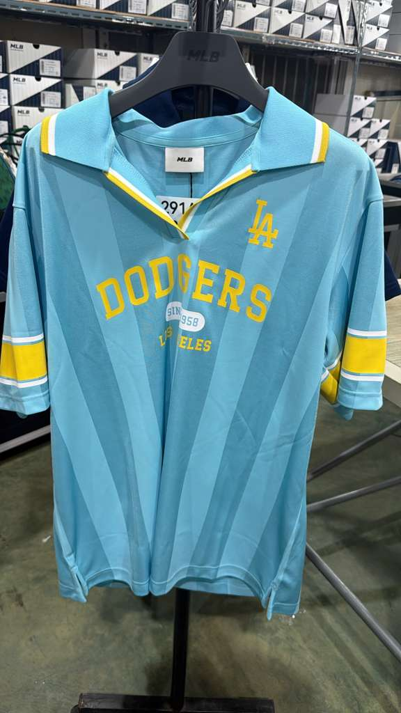 ZX291 MLB 藍色DODGERS TEE