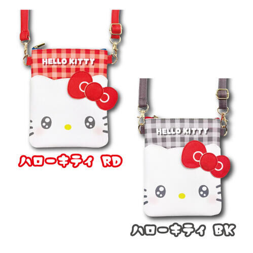 日本 Sanrio Hello Kitty 表情系列 - 斜揹袋