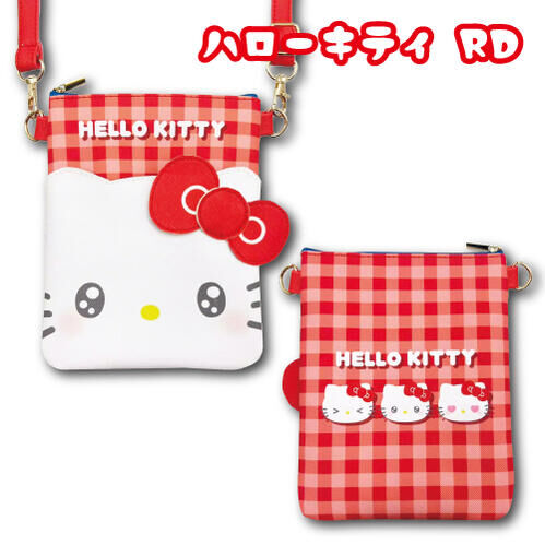 日本 Sanrio Hello Kitty 表情系列 - 斜揹袋