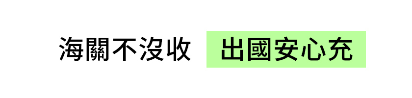 極方塊 大標 出國安心充