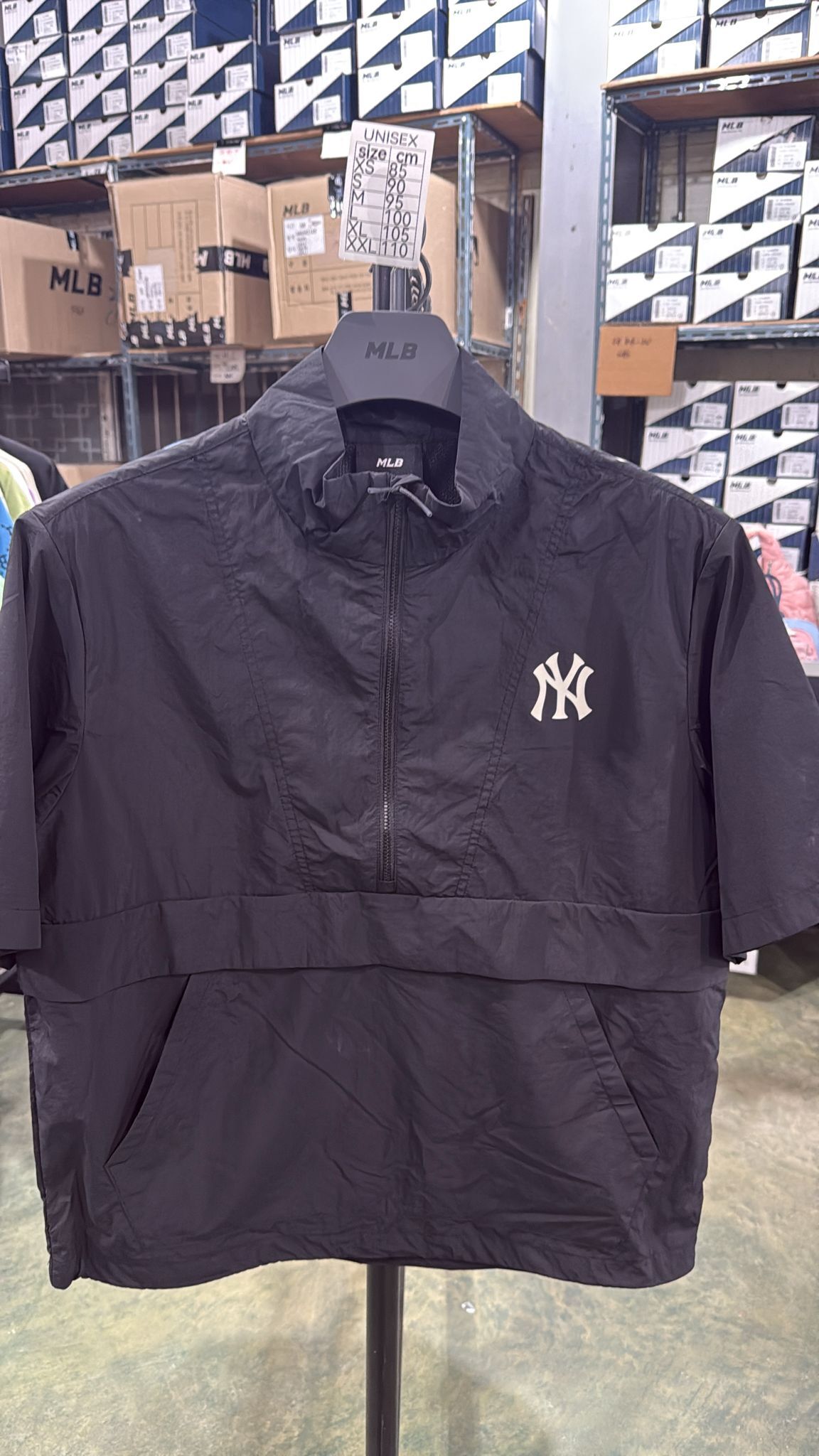 ZX409 MLB 黑色NY logo短袖上衣