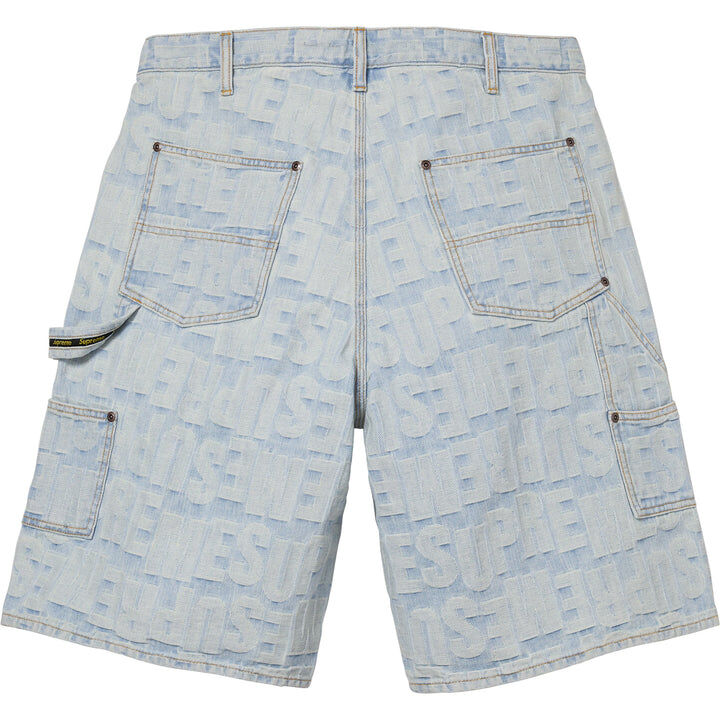 【Supreme】0516 WEEK 16 發售 Repeat Jacquard Double Knee Denim Short