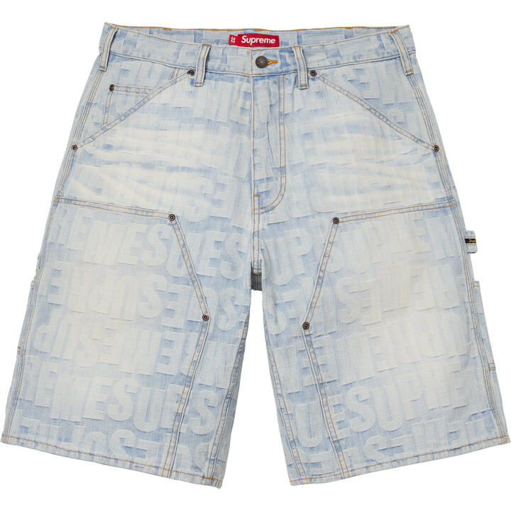 【Supreme】0516 WEEK 16 發售 Repeat Jacquard Double Knee Denim Short