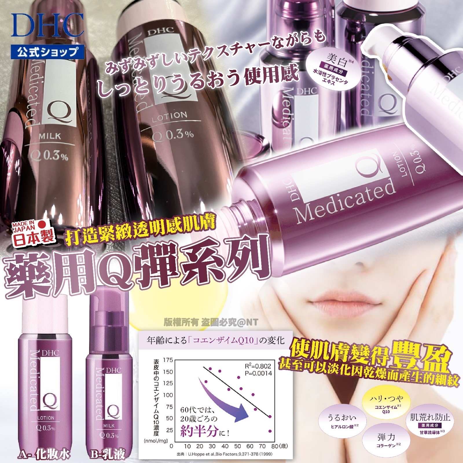 日本DHC藥用Q彈系列