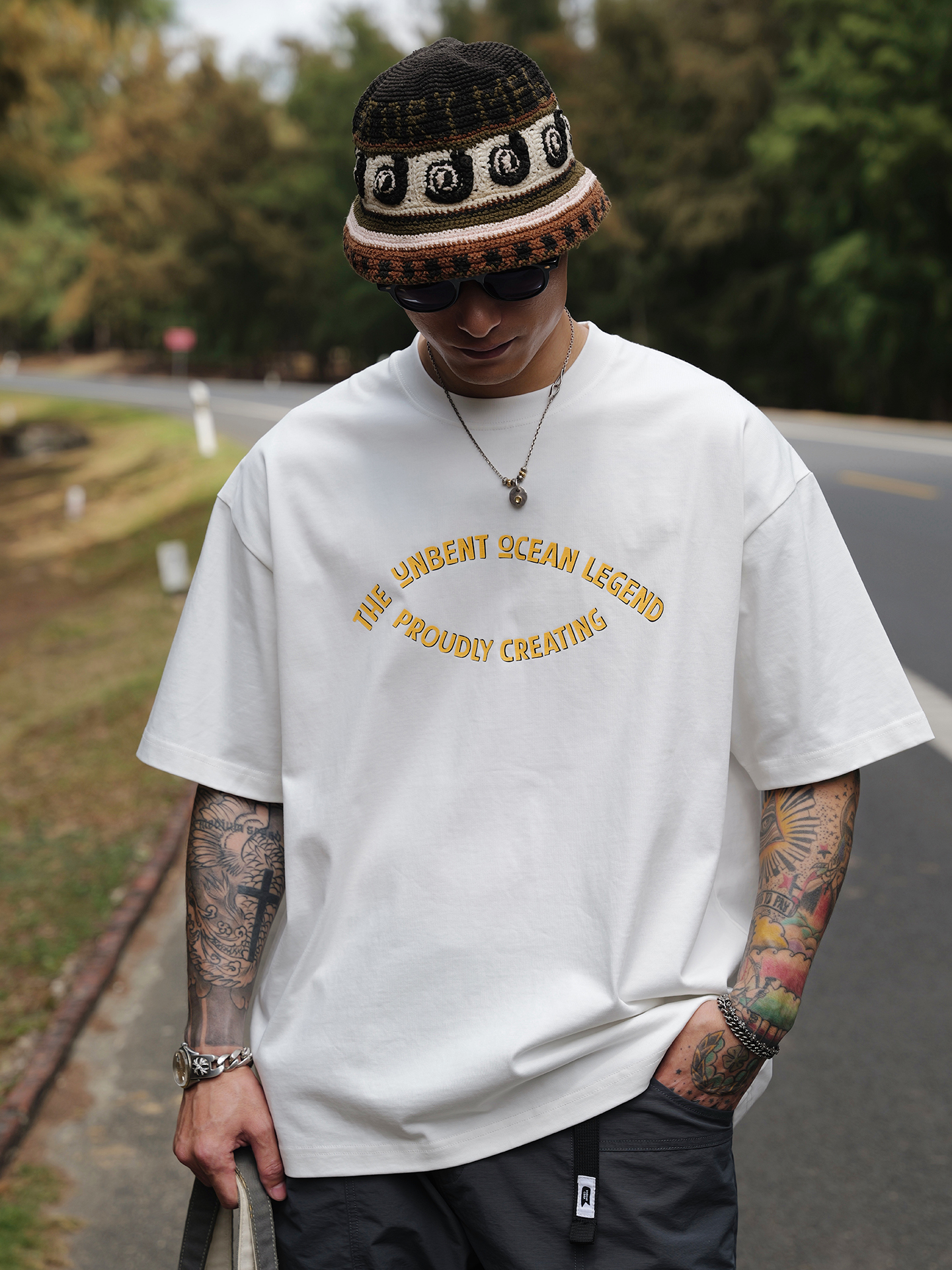 Unbent 26 S/S 地球印花短袖
