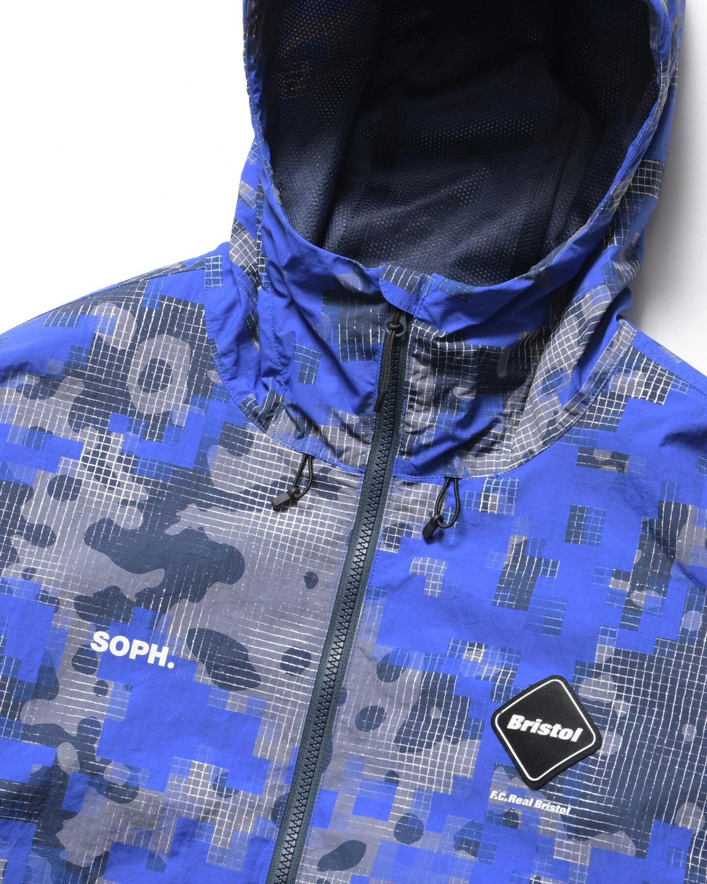 F.C.Real Bristol x FRAGMENT: CAMOUFLAGE NYLON BLOUSON F