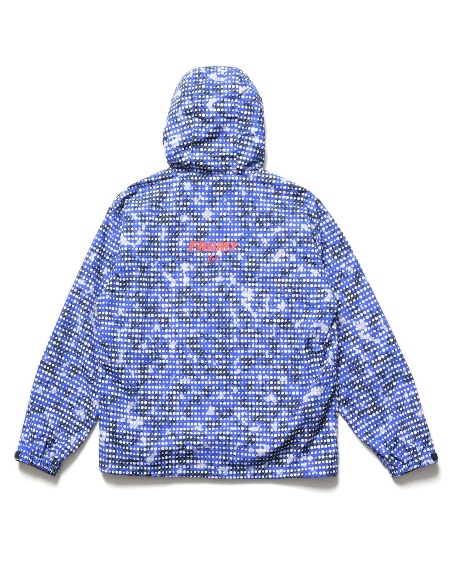 F.C.Real Bristol x FRAGMENT: CAMOUFLAGE NYLON BLOUSON F