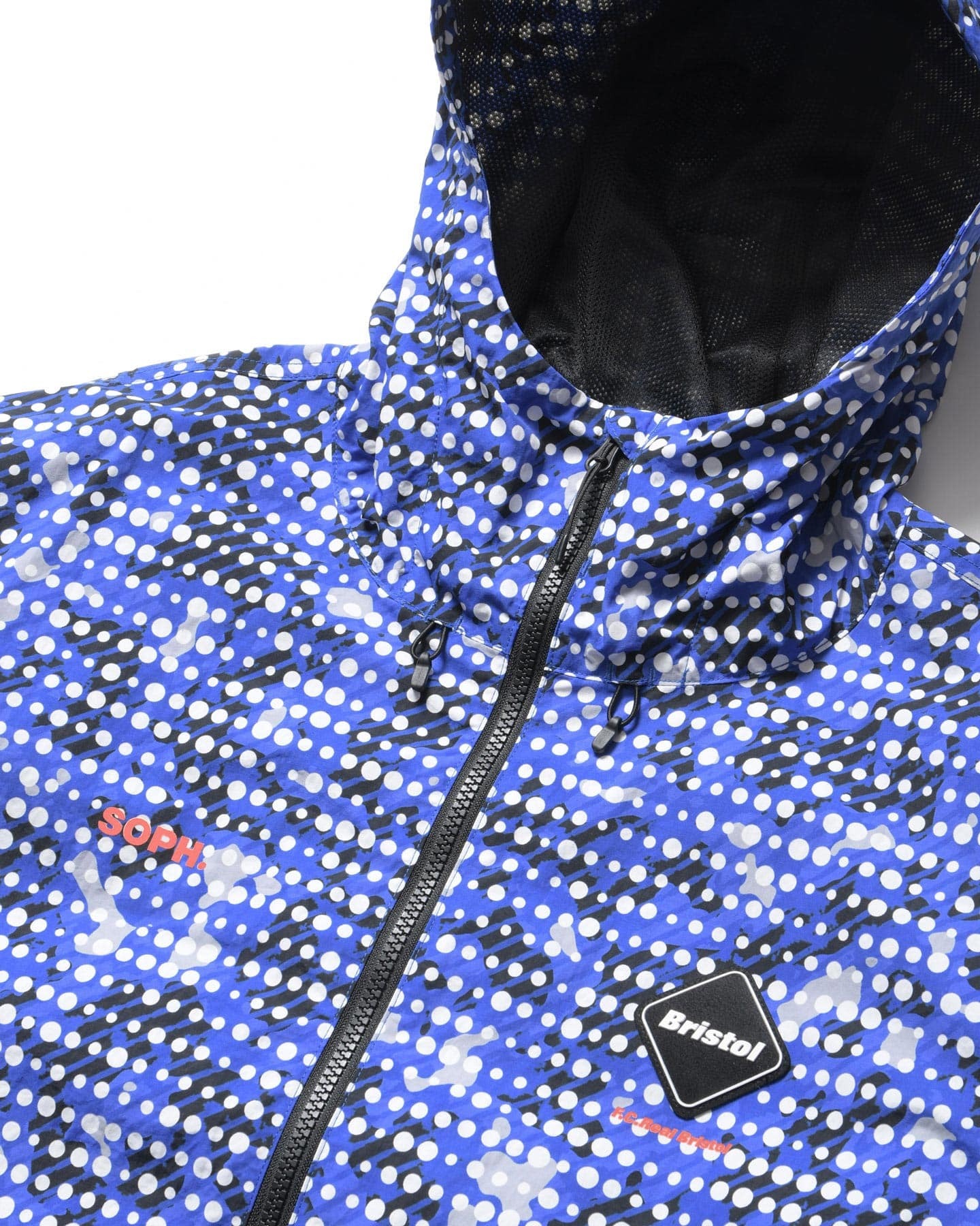 F.C.Real Bristol x FRAGMENT: CAMOUFLAGE NYLON BLOUSON F