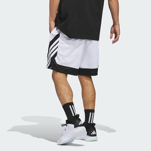 Adidas 愛迪達 Pro Motion Shor KC7388 男 籃球褲 短褲 吸濕排汗 白 黑