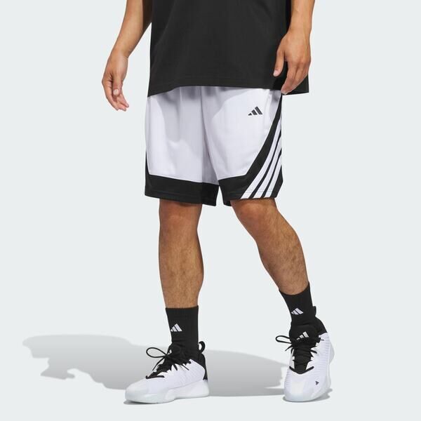 Adidas 愛迪達 Pro Motion Shor KC7388 男 籃球褲 短褲 吸濕排汗 白 黑