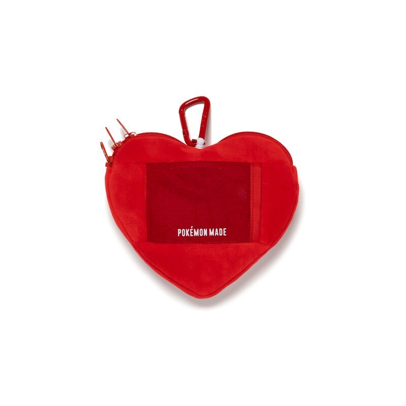 預購┃HUMAN MADE POKEMON MADE HEART STUFFED PASSCASE 精靈球 立體 愛心 伸縮 吊飾 票卡夾
