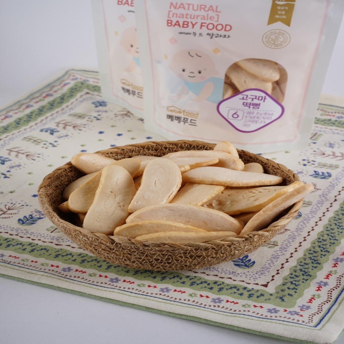 【Bebefood】Organic Rice Rusk (Sweet Potato)  (Suitable for 6 months+)