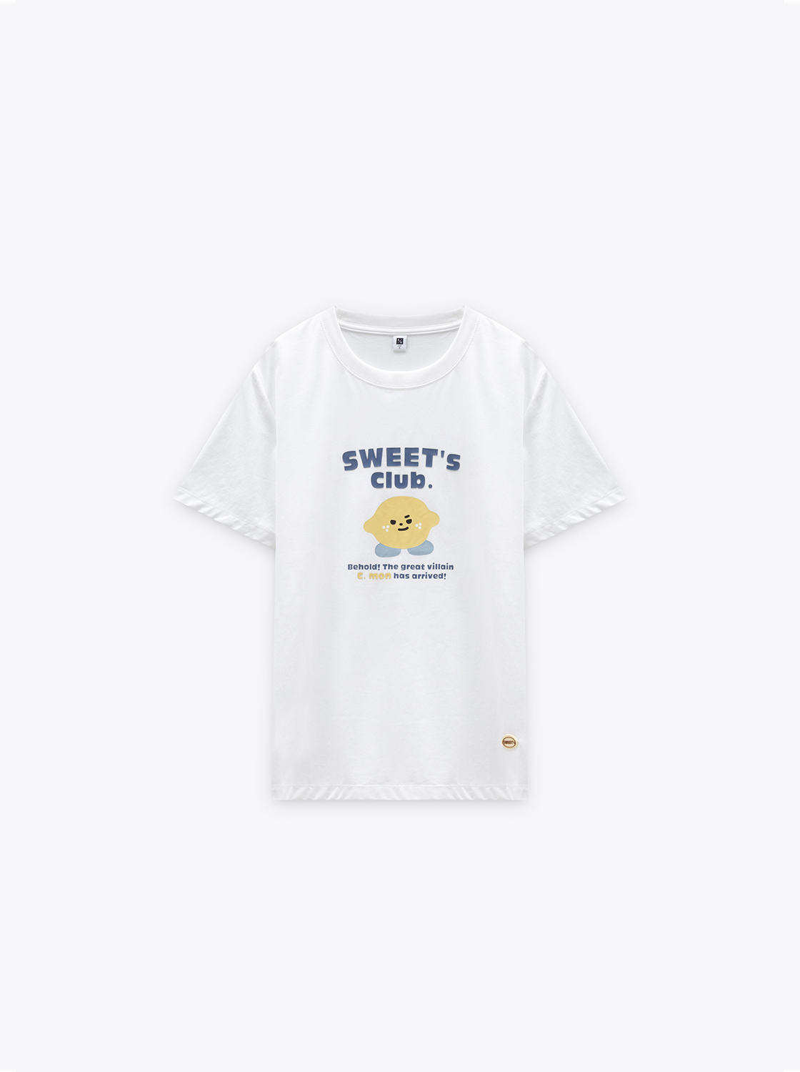 【2件折50】【期間限定】五分糖印花中性TEE