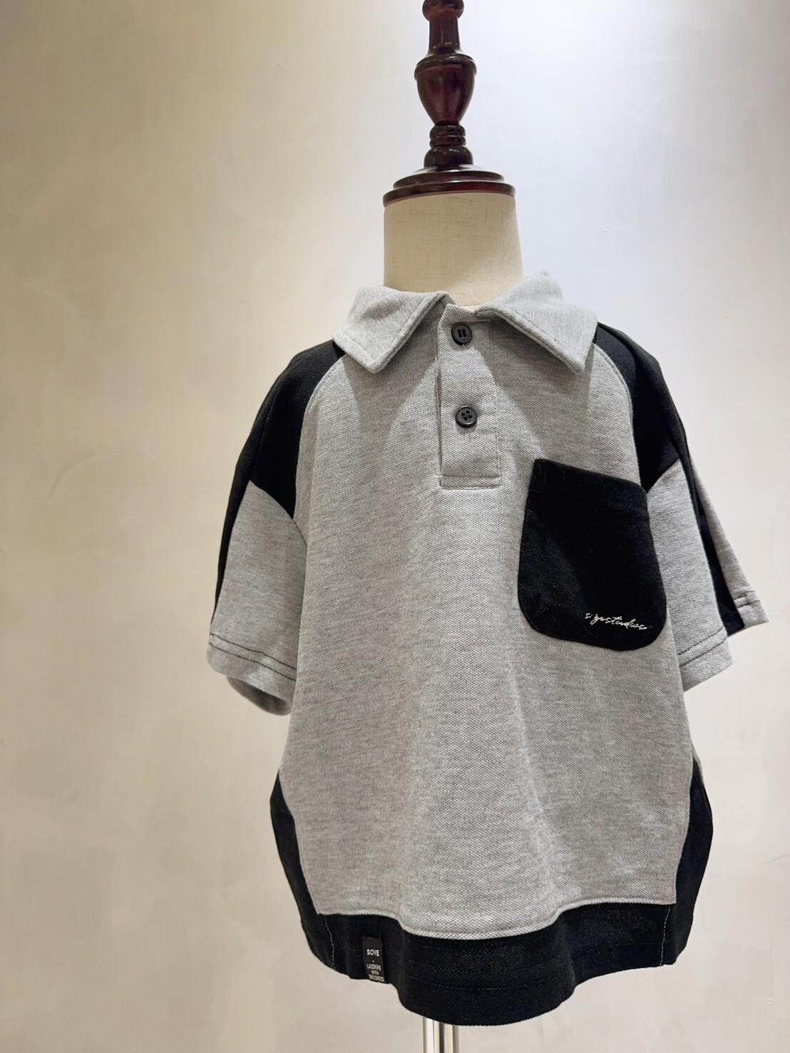 C60登山家撞色切割POLO衫