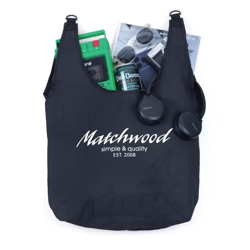 PackFlip Sling Tote｜折りたたみ収納スリングトートバッグ 2WAY手提げ・斜め掛けショッピングトートバッグ