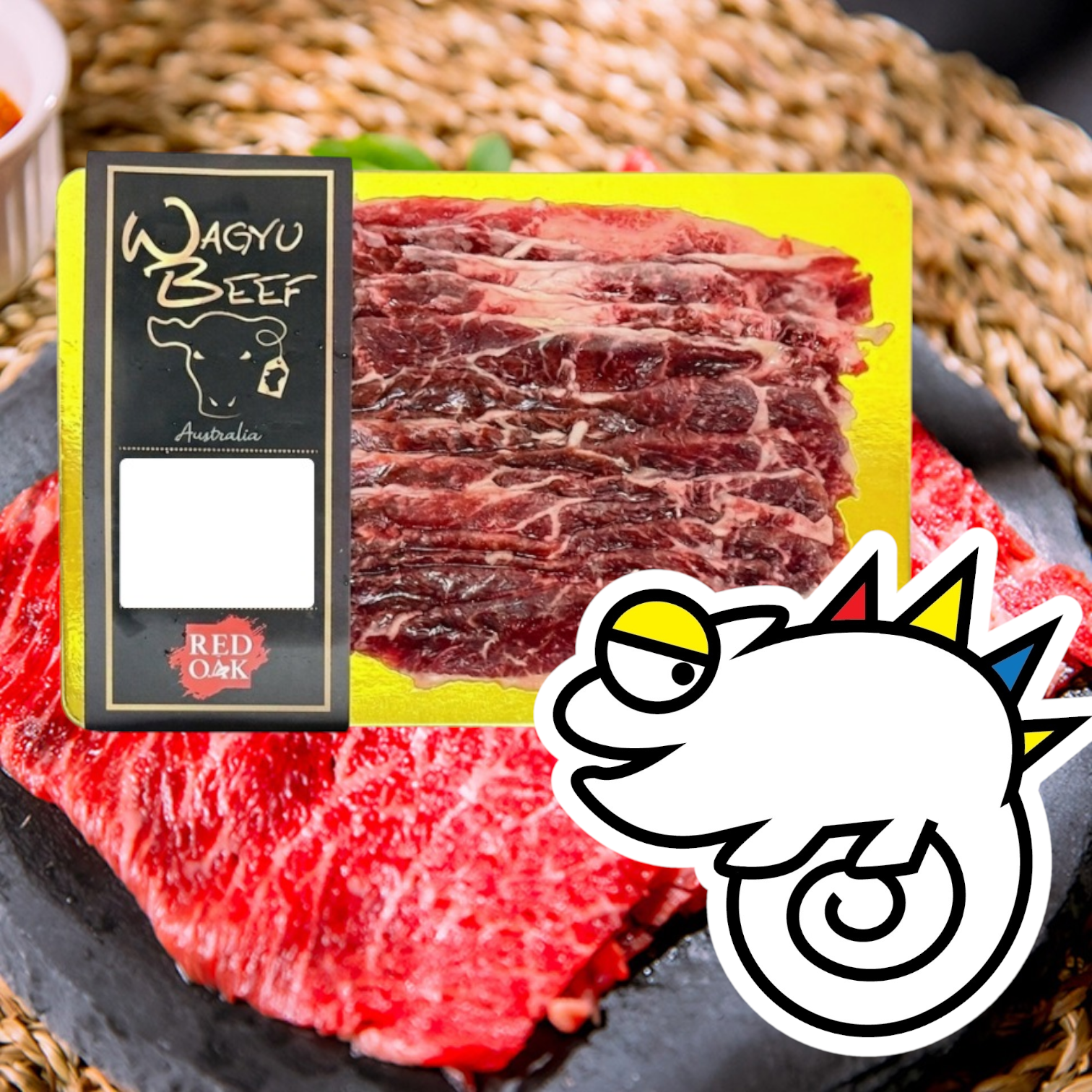 急凍Red Oak 澳洲頂級 MB4-7 和牛五花肋肉片裝 (約 200g)