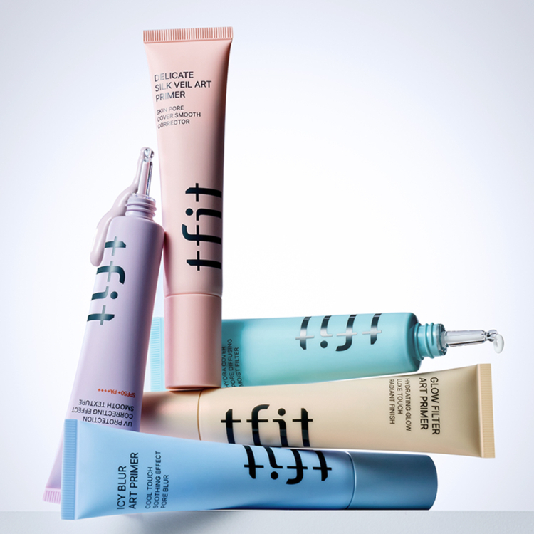 韓國 tfit 柔暇裸感妝前潤色隔離霜 30ml (四色)