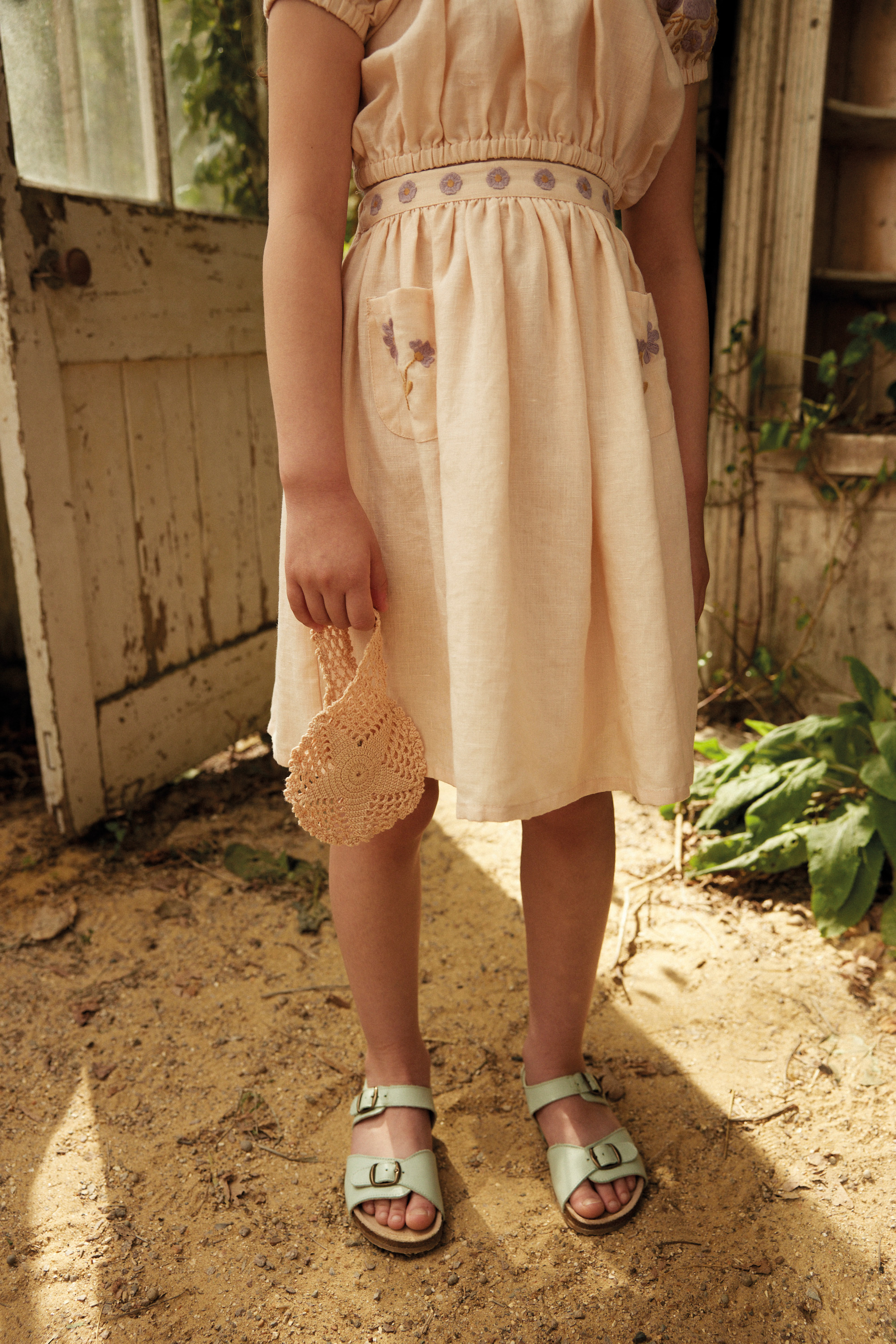 Apolina - Velma Skirt Set - Blush