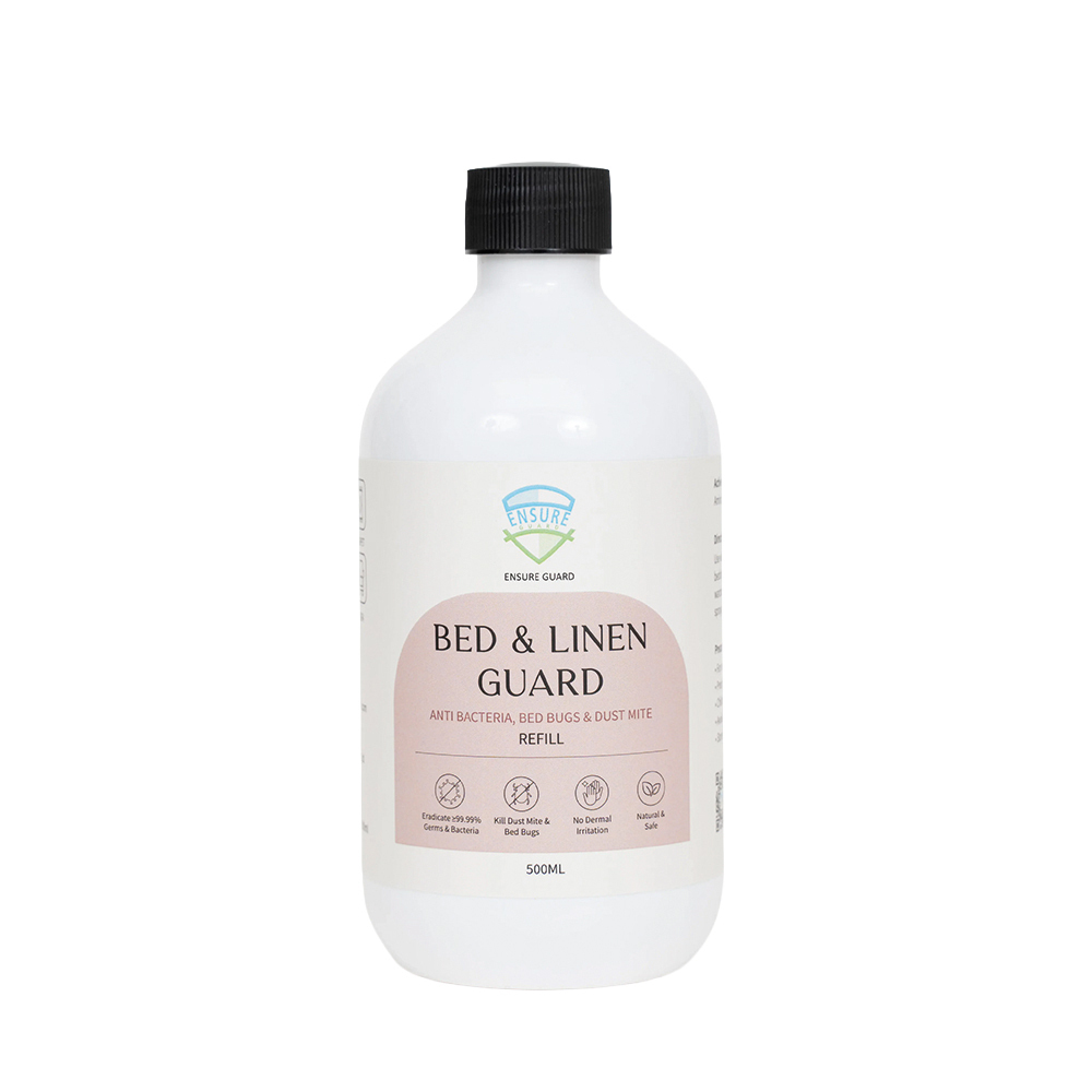 安素膜Bed & Linen Guard床品持效殺菌防蟎滅蝨500ml補充裝