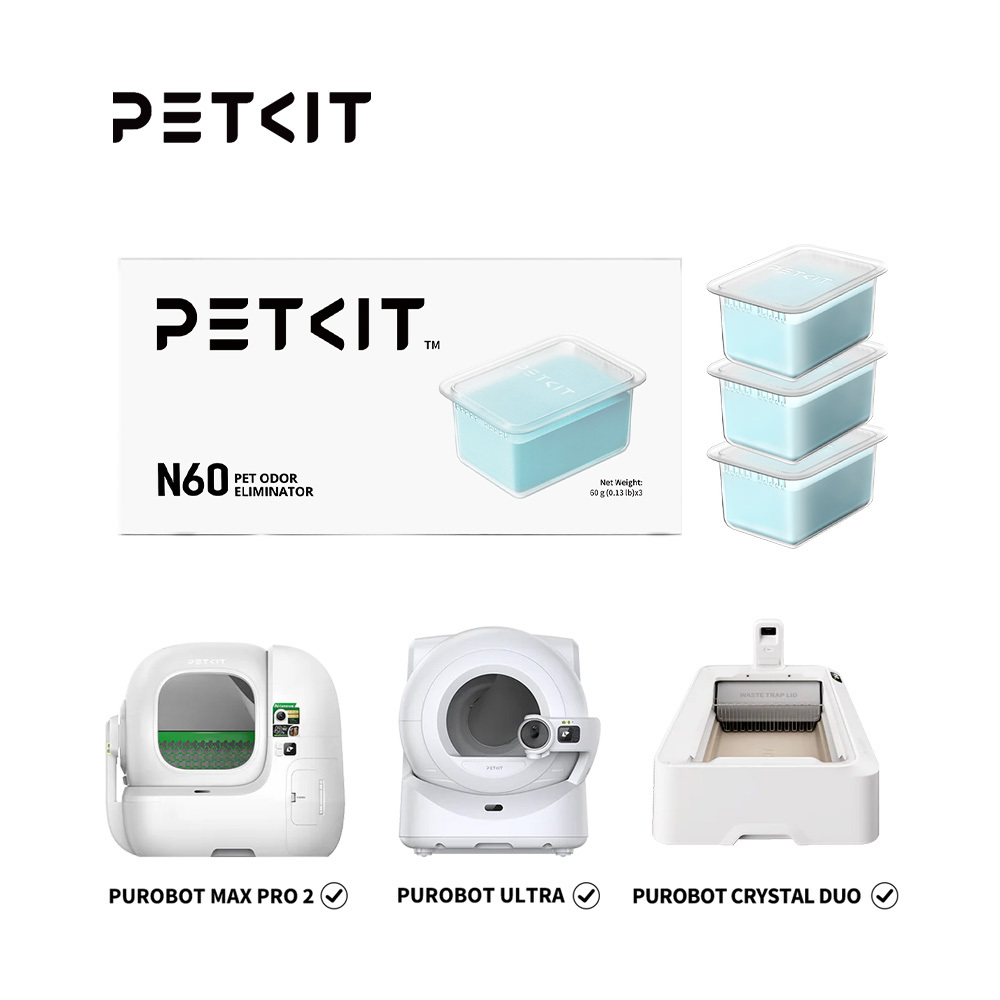 PETKIT 佩奇｜淨味小方 N60 (三入裝)