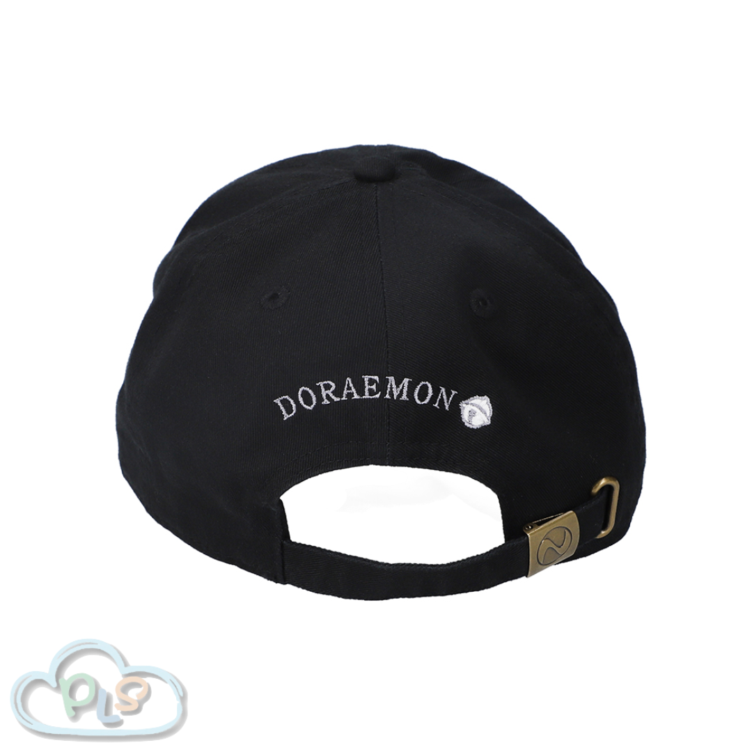 現貨 棉質刺繡cap 帽（足球）  多啦A夢 DORAEMON STORE 限定 黑色 #40188-1