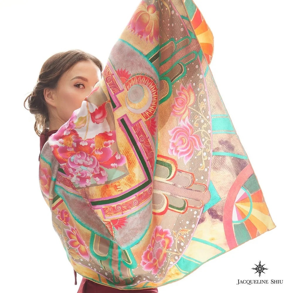 JACQUELINE SHUI 心意相連絲巾
