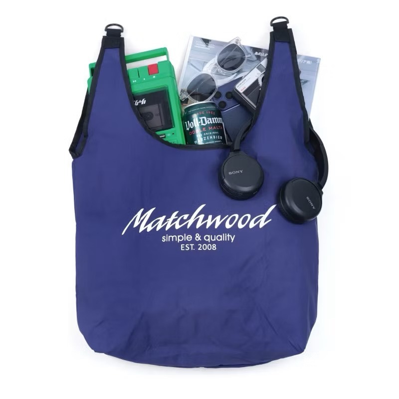 PackFlip Sling Tote｜折りたたみ収納スリングトートバッグ 2WAY手提げ・斜め掛けショッピングトートバッグ
