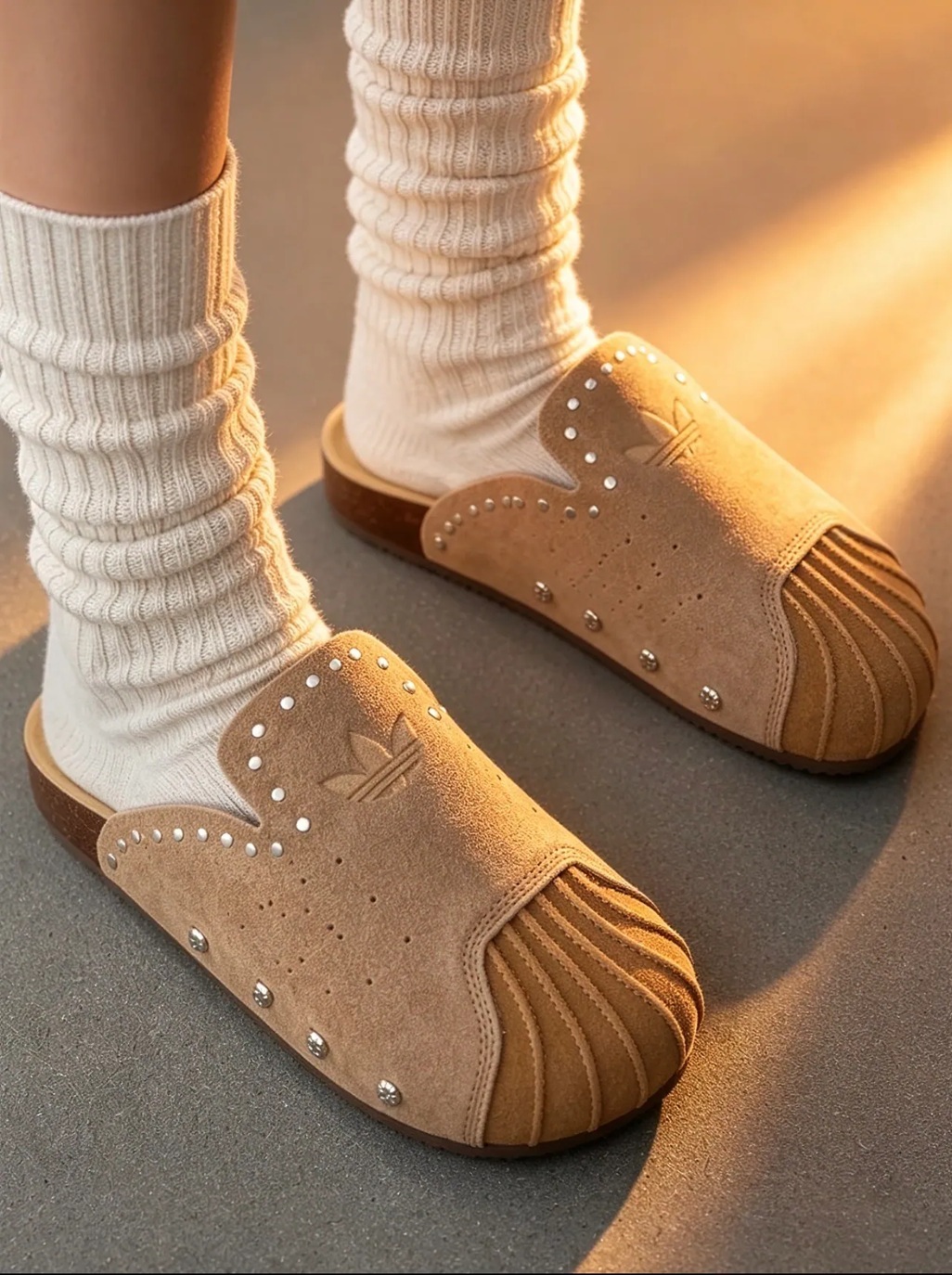 [預訂] Adidas Superstar Mule | 啡麂皮